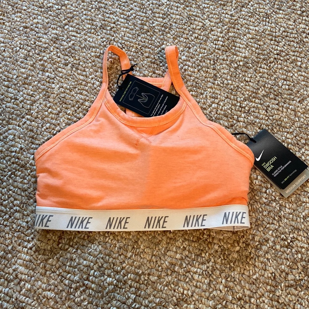 NWT Coral Nike Sports Bra